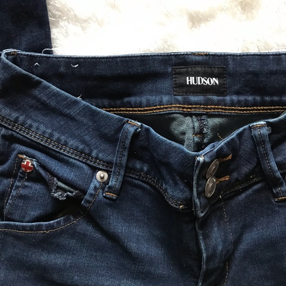 Hudson Collin Blue Skinny Jeans - Picture 5 of 8